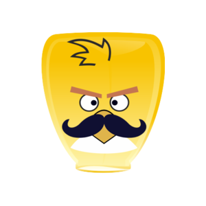 Angry Birds желтый