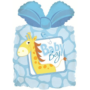 Шар новорожденный мальчик жираф        
